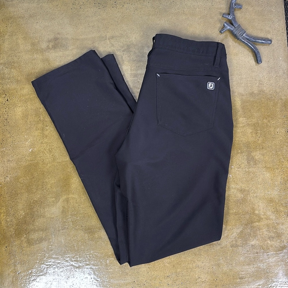 FootJoy 5-Pocket Performance Golf Pants 32x32 - Black